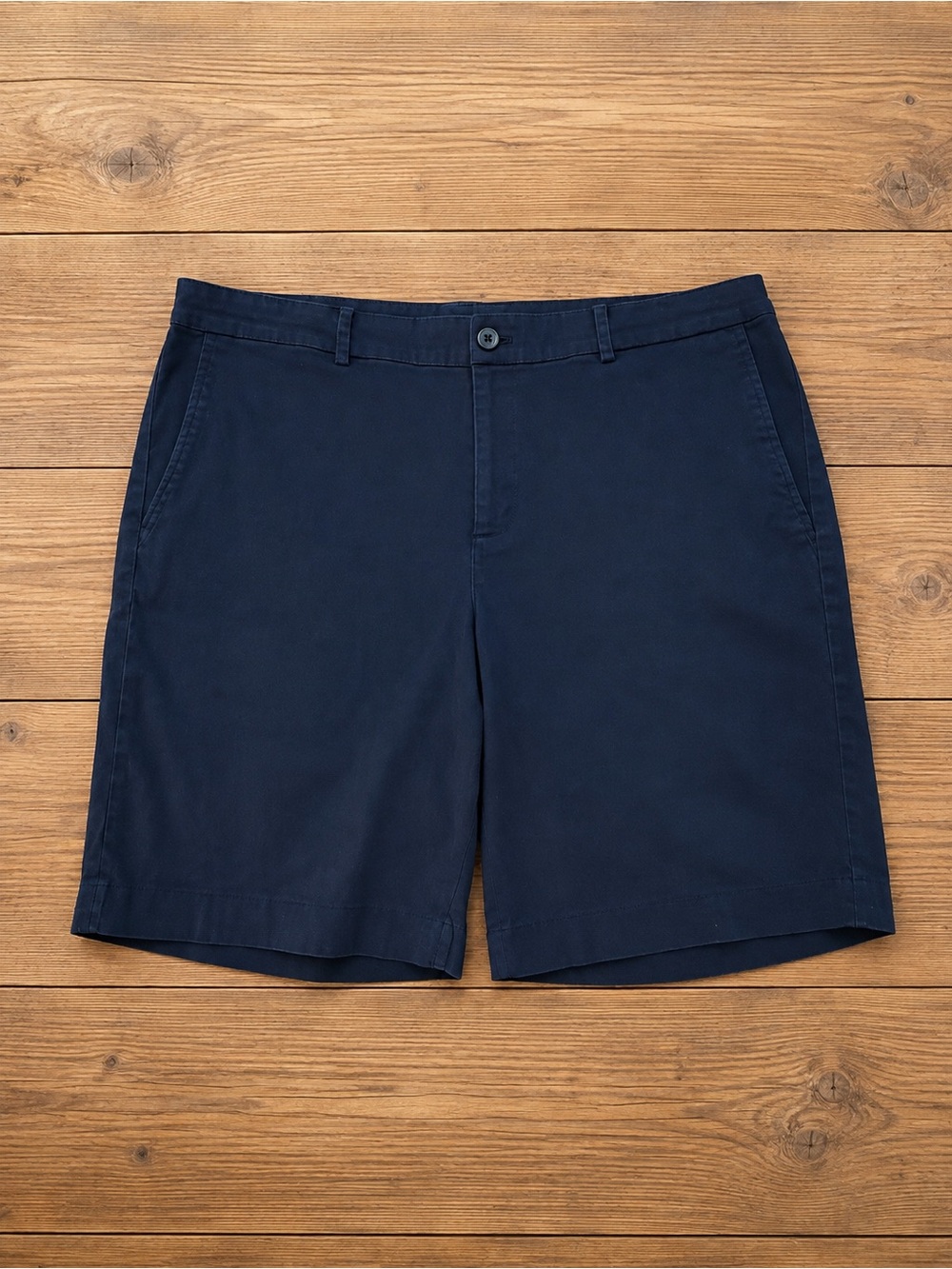 Lauren Ralph Lauren Women’s Navy Chino Shorts Size 18W Cotton Stretch
